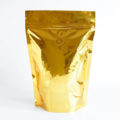 Shiny Gold Stand Up Pouch With Zipper And Valve 3